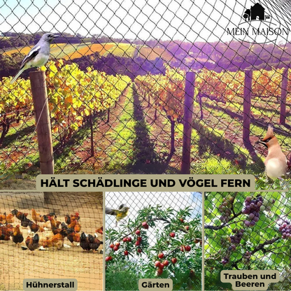 Custom Garden Netting | Weatherproof & Durable | Complete Plant Protection | UV-Resistant Nylon