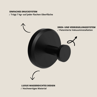 Damage-Free Suction Cups for Strong and Secure Mounting – No Drilling Needed