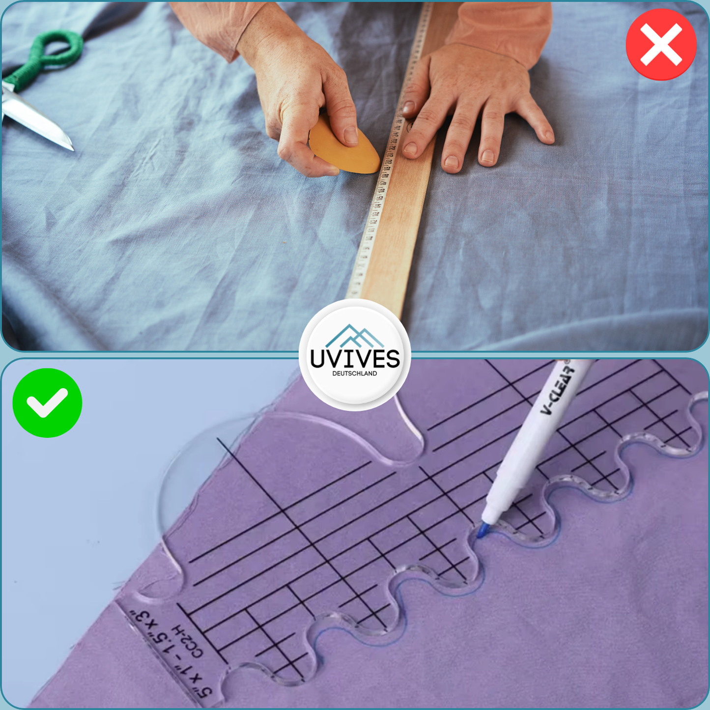 Patchwork Fabric Cuts - Perfect Every Time, Stress-Free