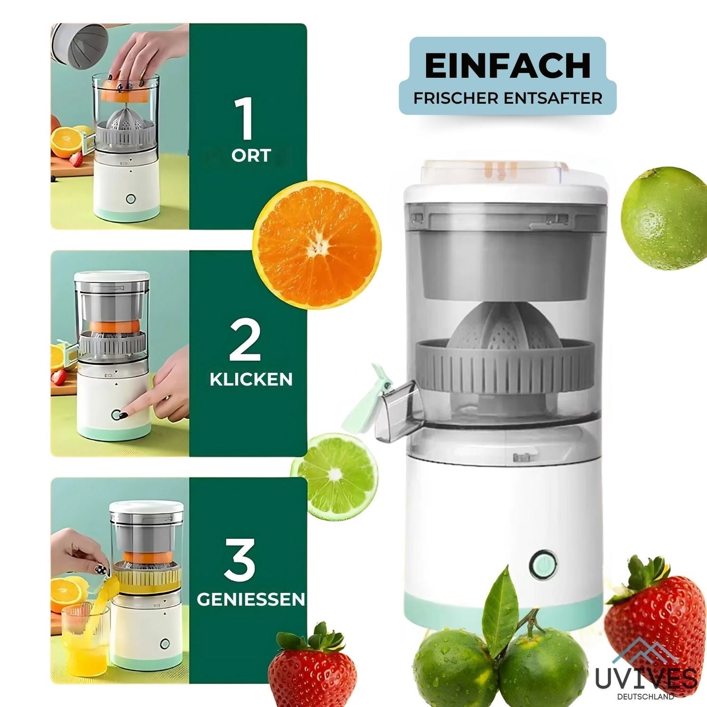 Quick and Easy Healthy Juice Enjoyment - Last Day Discount
