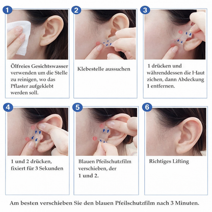 Instant Facial Contour Lifter | Skin-Friendly Lift Tapes