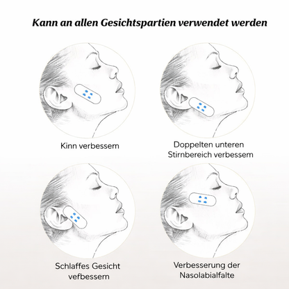Instant Facial Contour Lifter | Skin-Friendly Lift Tapes