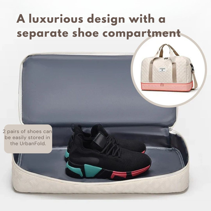 TravelMate Duffel Bag with Separate Shoe Compartment