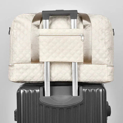 TravelMate Duffel Bag with Separate Shoe Compartment