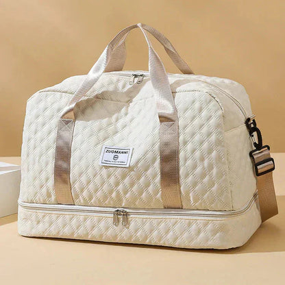 TravelMate Duffel Bag with Separate Shoe Compartment