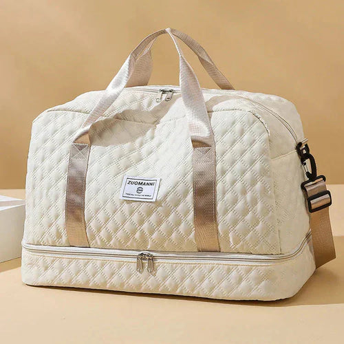 TravelMate Duffel Bag with Separate Shoe Compartment
