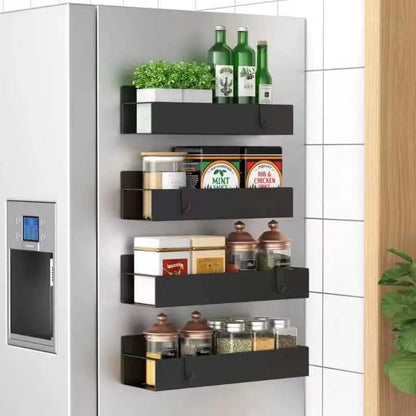 Magnetic Spice Rack Set | 4-Piece, No Tools Required