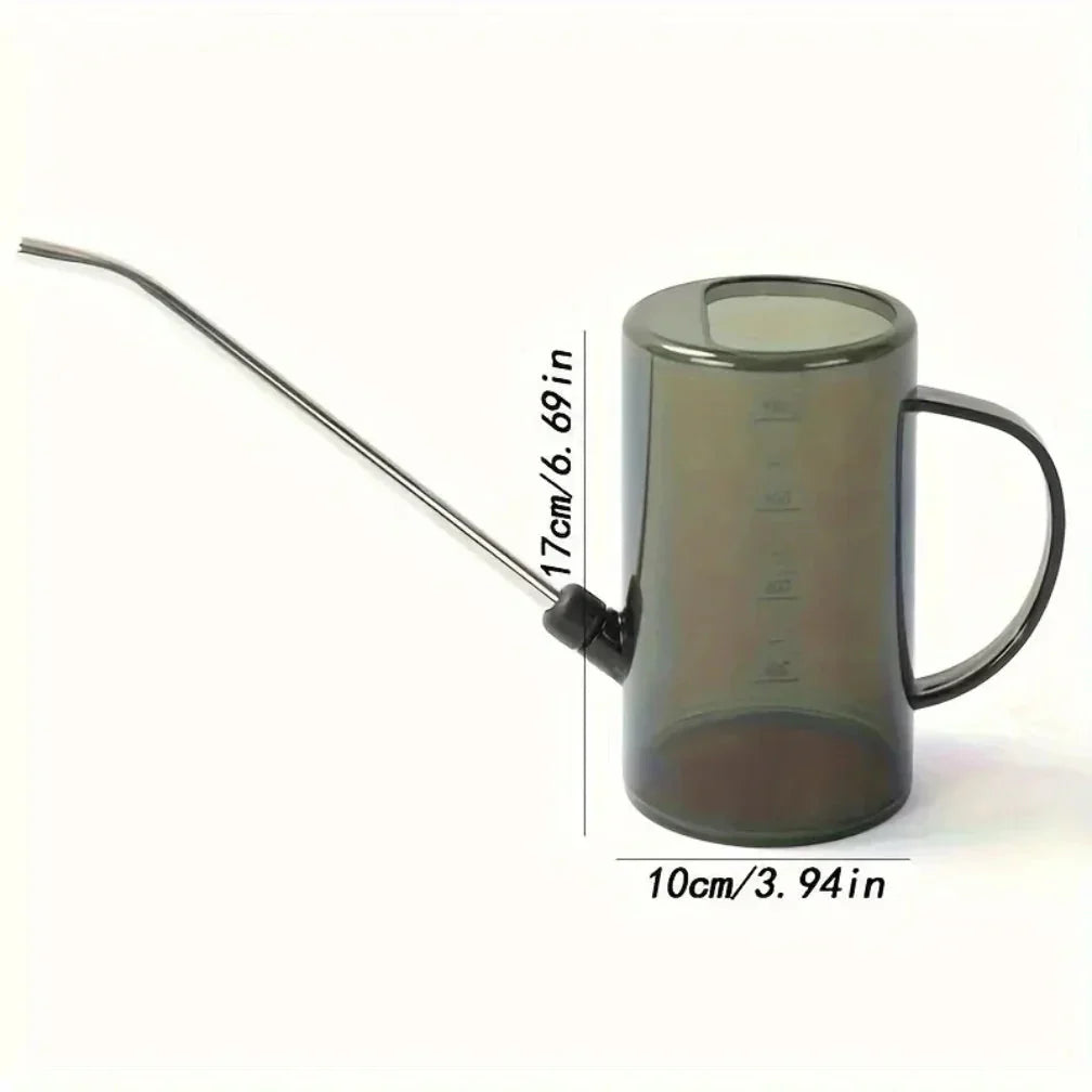 Precision Watering Can with Extended Spout and Measurement Markings