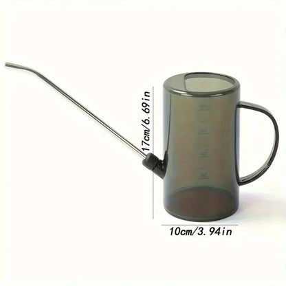 Precision Watering Can with Extended Spout and Measurement Markings