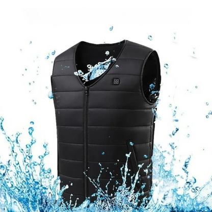 Electric Heating Vest with 16 Rechargeable Heat Zones