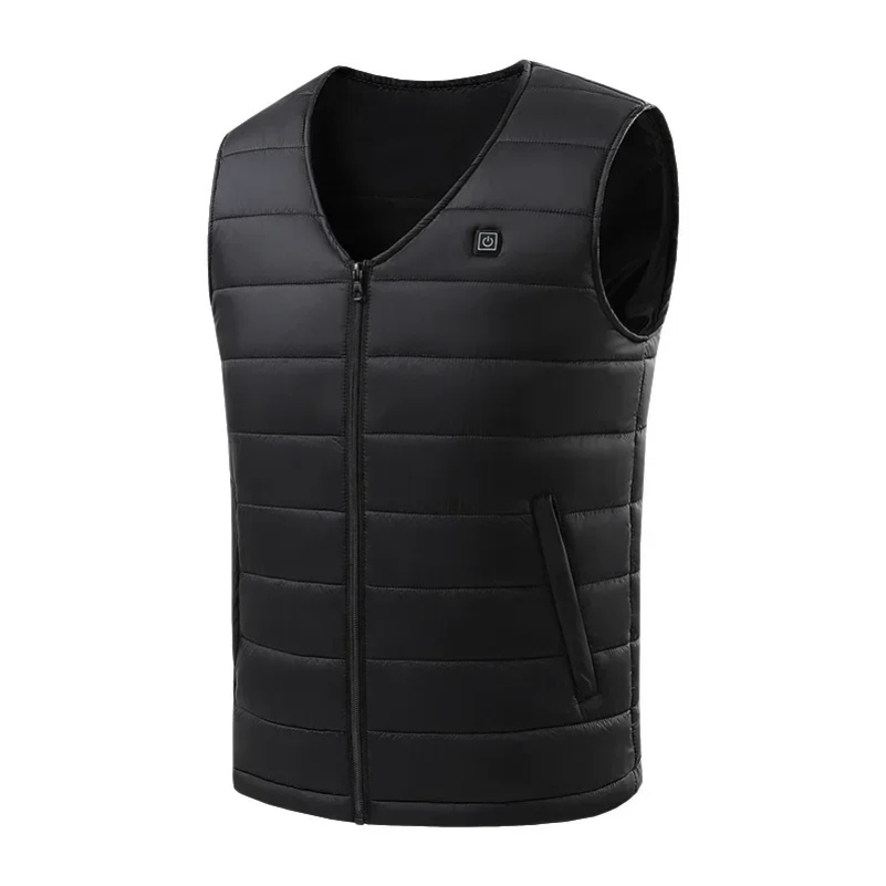 Electric Heating Vest with 16 Rechargeable Heat Zones