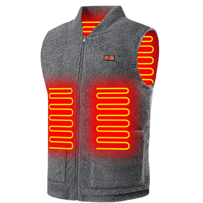 Electric Heating Vest with 8 Adjustable Temperature Zones and USB