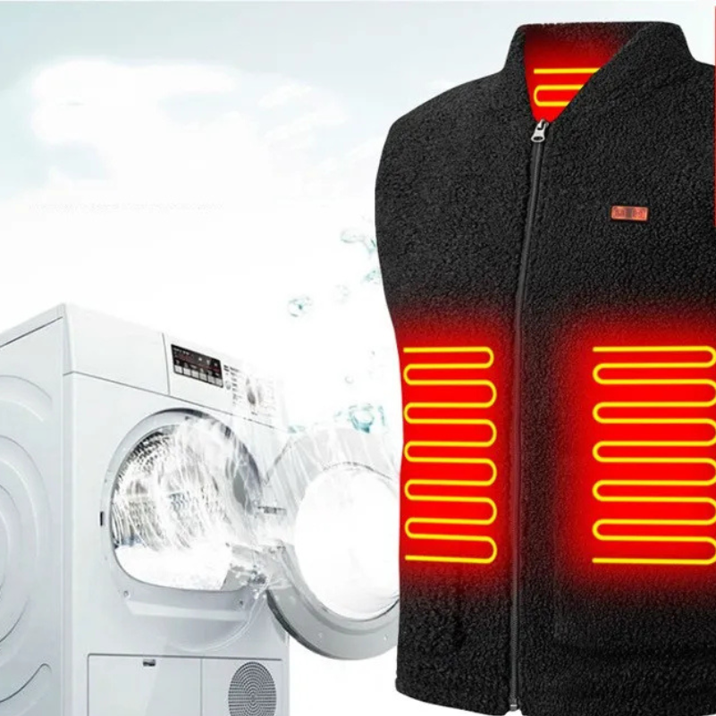 Electric Heating Vest with 8 Adjustable Temperature Zones and USB