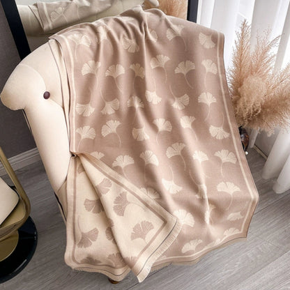 Floral Elegance Reversible Scarf Wrap for All Occasions