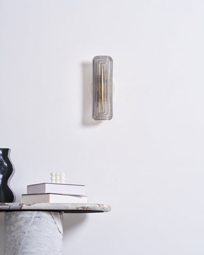 Textured Glass Design Wall Sconces for Elegant Lighting