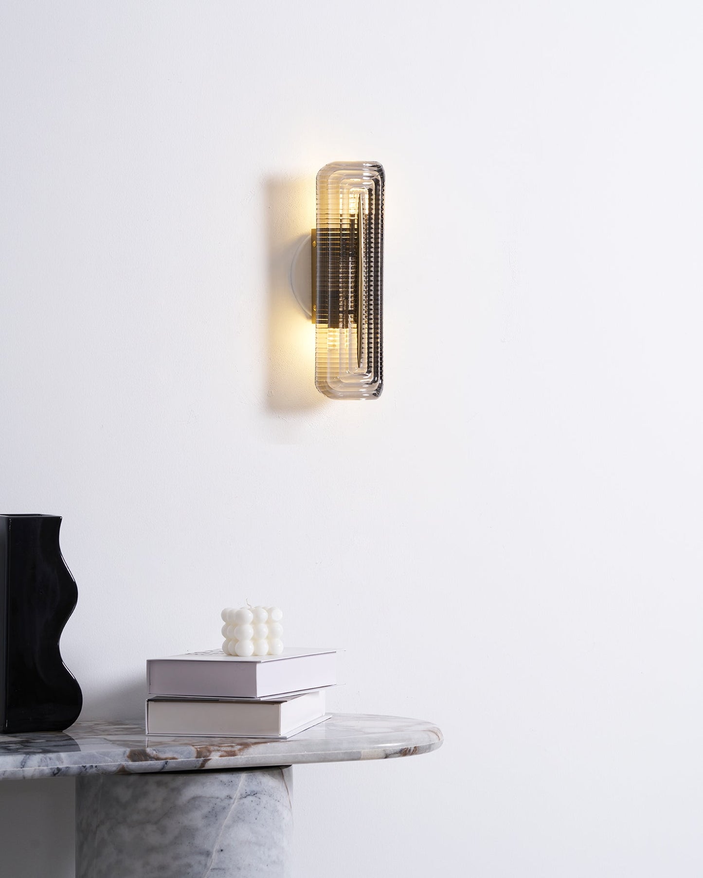 Textured Glass Design Wall Sconces for Elegant Lighting