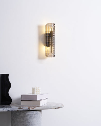 Textured Glass Design Wall Sconces for Elegant Lighting