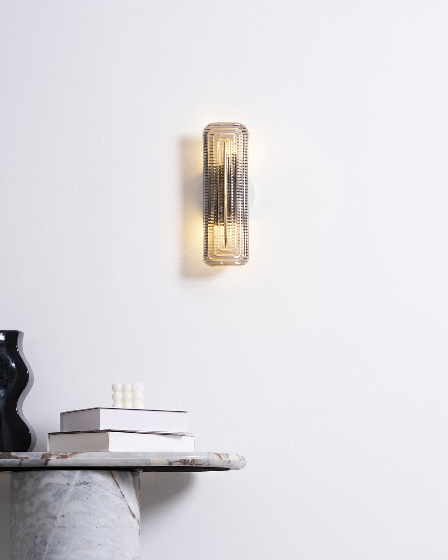 Textured Glass Design Wall Sconces for Elegant Lighting