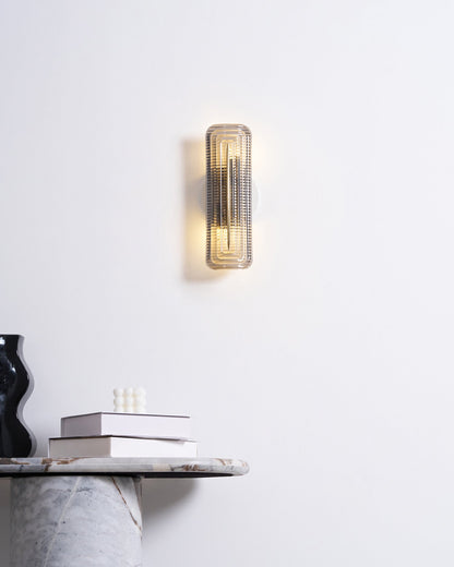 Textured Glass Design Wall Sconces for Elegant Lighting