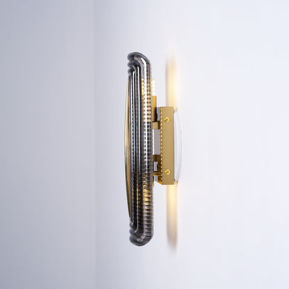 Textured Glass Design Wall Sconces for Elegant Lighting