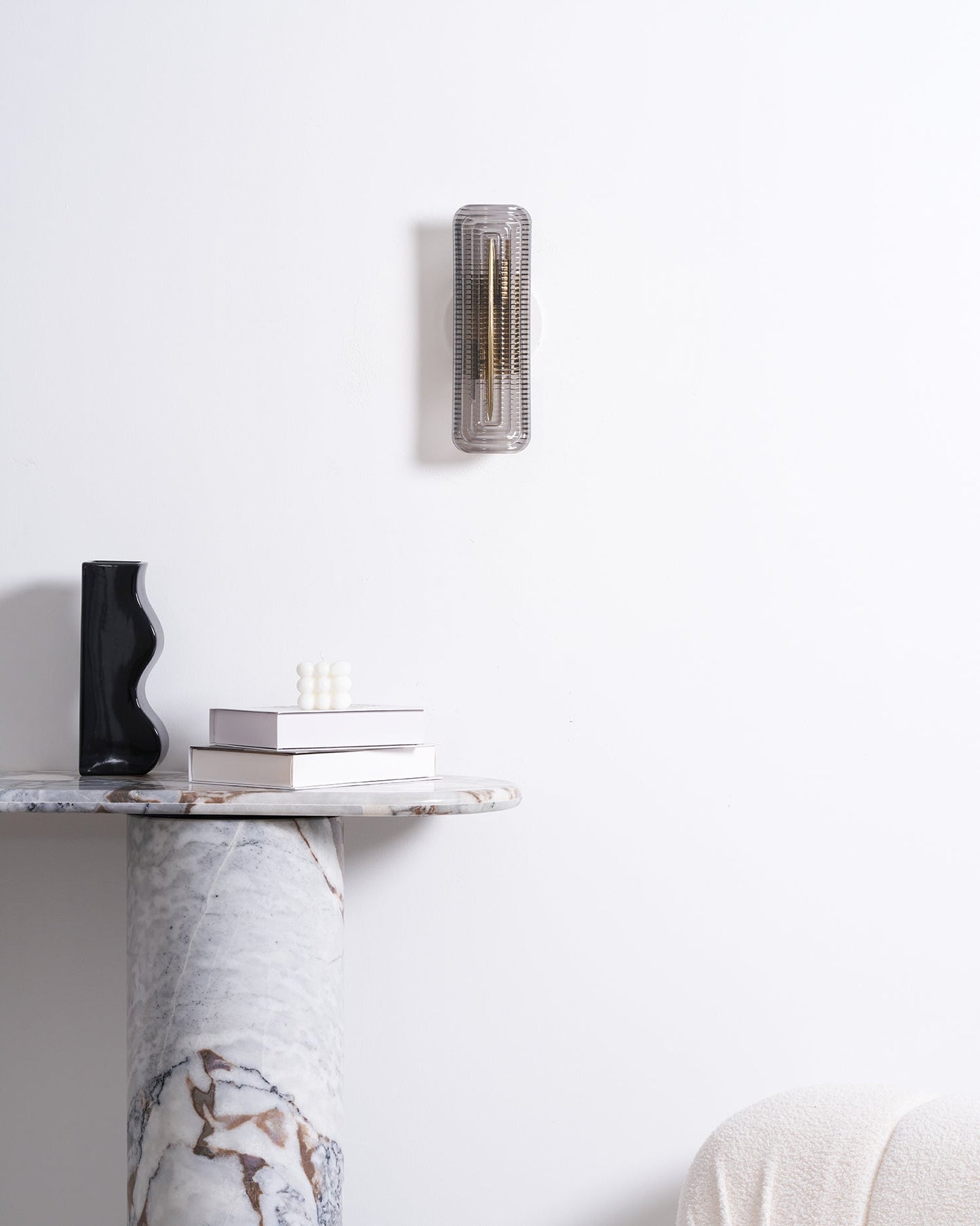 Textured Glass Design Wall Sconces for Elegant Lighting