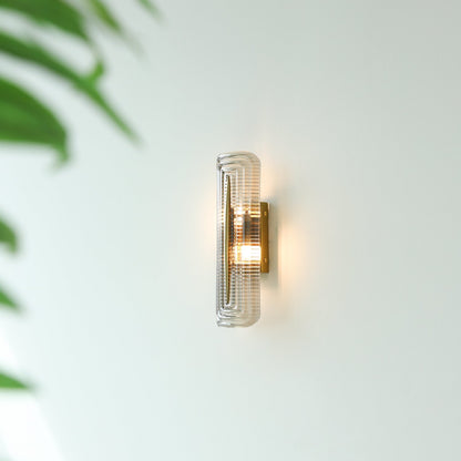 Textured Glass Design Wall Sconces for Elegant Lighting