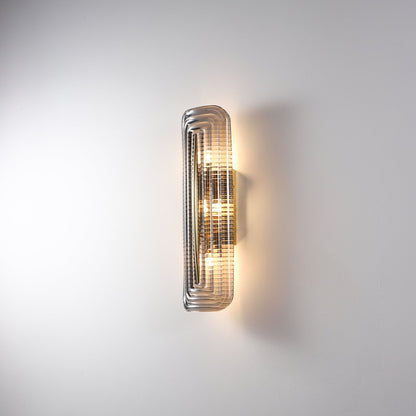 Textured Glass Design Wall Sconces for Elegant Lighting