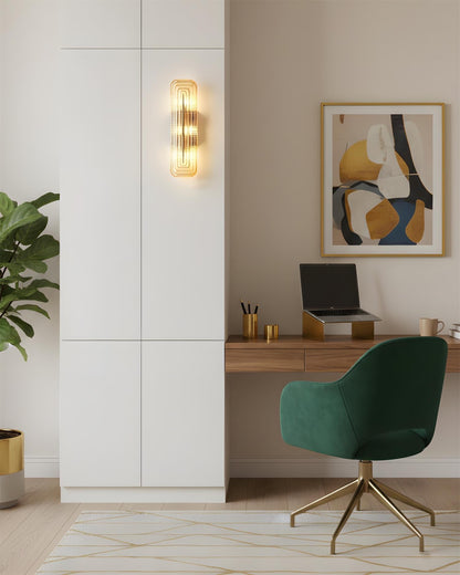 Textured Glass Design Wall Sconces for Elegant Lighting