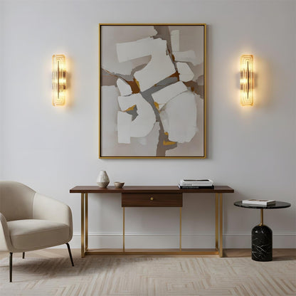 Textured Glass Design Wall Sconces for Elegant Lighting