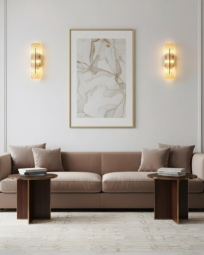 Textured Glass Design Wall Sconces for Elegant Lighting
