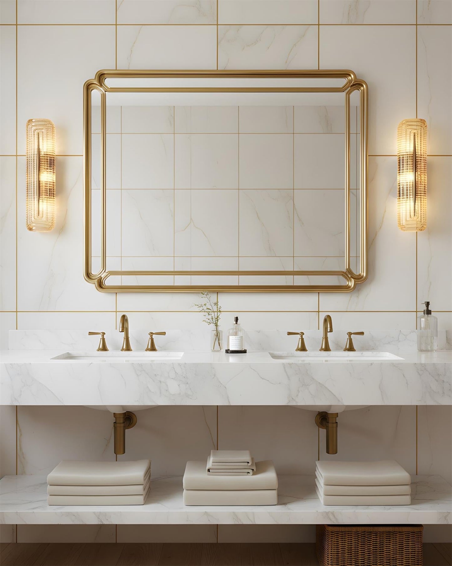 Textured Glass Design Wall Sconces for Elegant Lighting