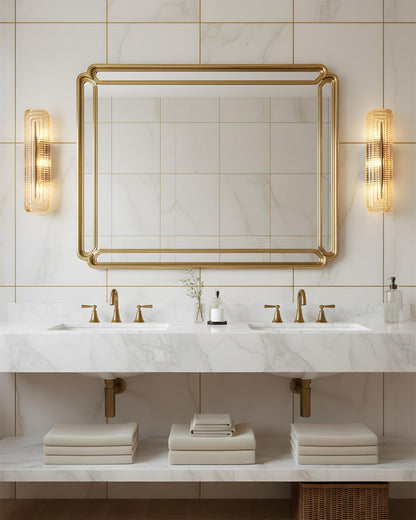 Textured Glass Design Wall Sconces for Elegant Lighting