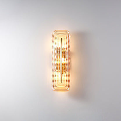 Textured Glass Design Wall Sconces for Elegant Lighting