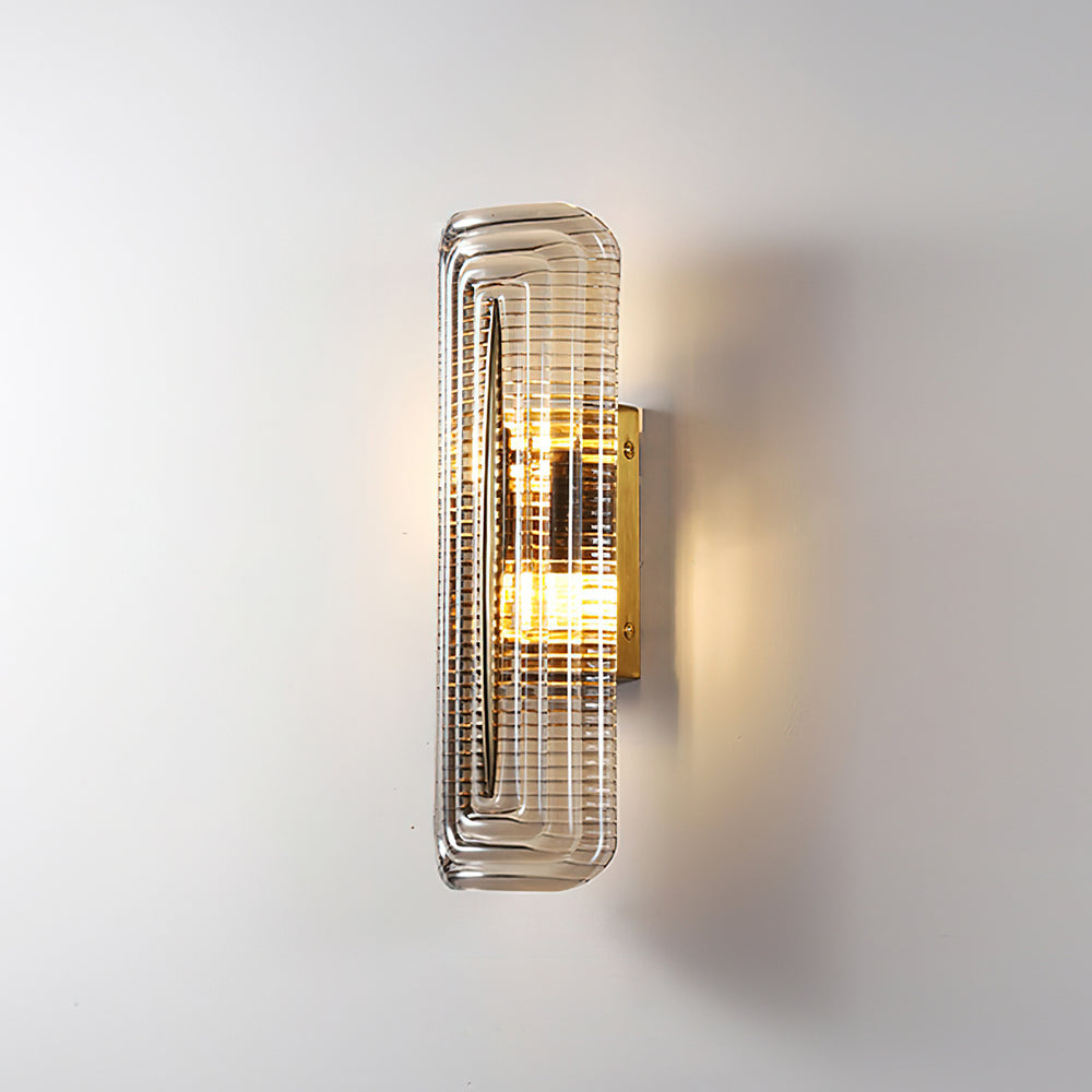 Textured Glass Design Wall Sconces for Elegant Lighting