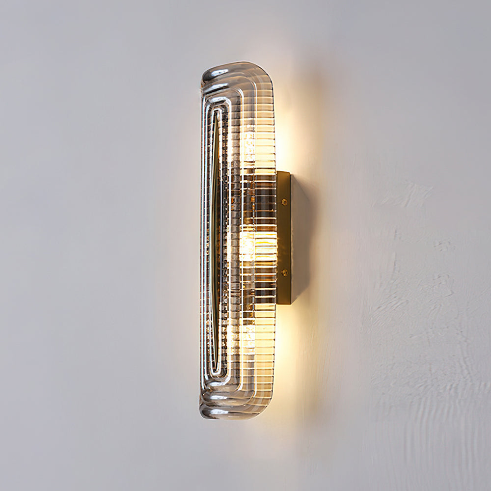 Textured Glass Design Wall Sconces for Elegant Lighting