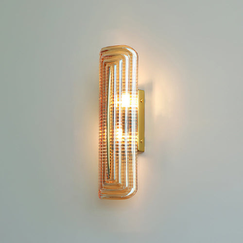 Textured Glass Design Wall Sconces for Elegant Lighting