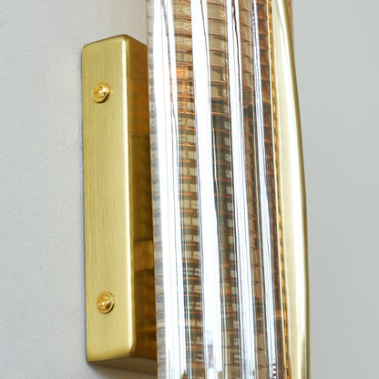 Textured Glass Design Wall Sconces for Elegant Lighting
