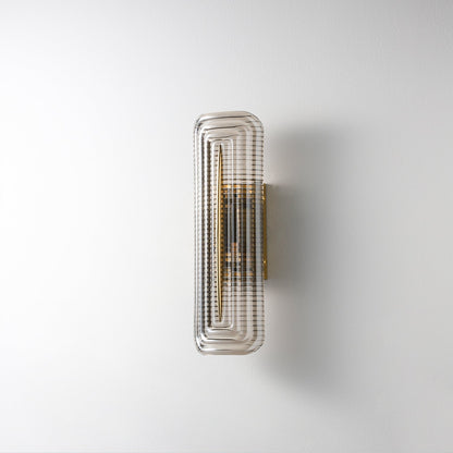 Textured Glass Design Wall Sconces for Elegant Lighting