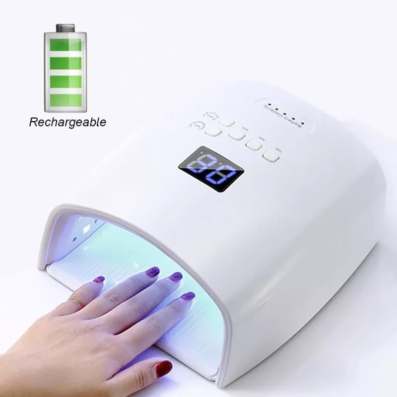 Quick-Drying UV Nail Lamp with Rechargeable Function
