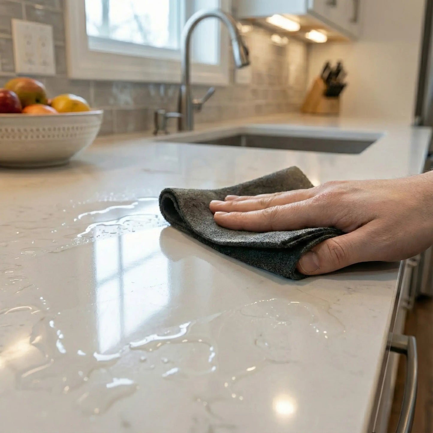 Streak-Free Microfiber Cloths for Crystal Clear Glass