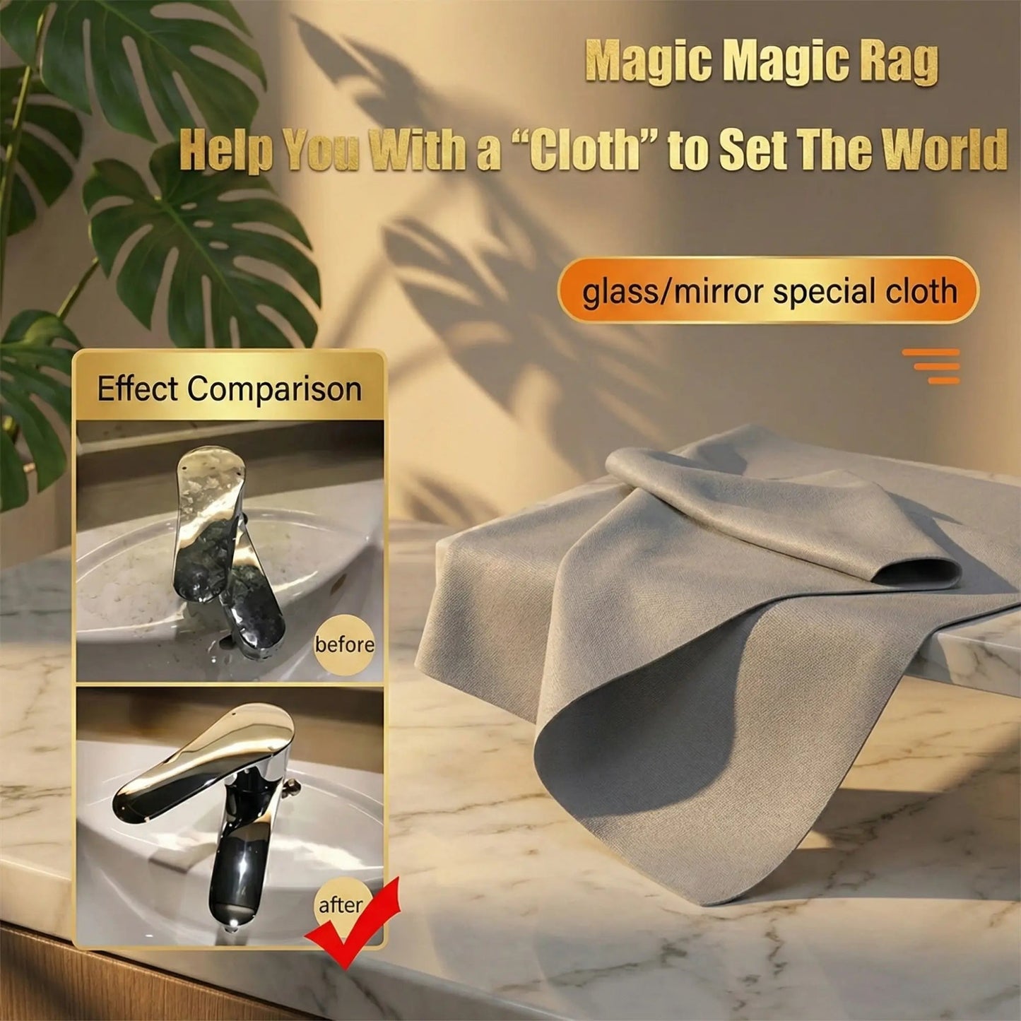 Streak-Free Microfiber Cloths for Crystal Clear Glass