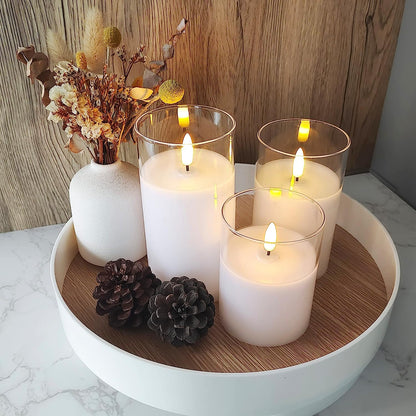 LED Candle Set for Creating a Safe and Cozy Atmosphere