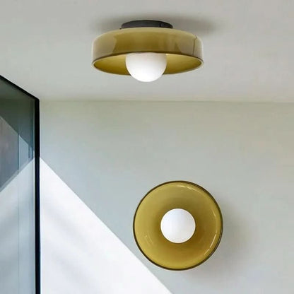 Nordic Style Glass Ceiling Light Fixture