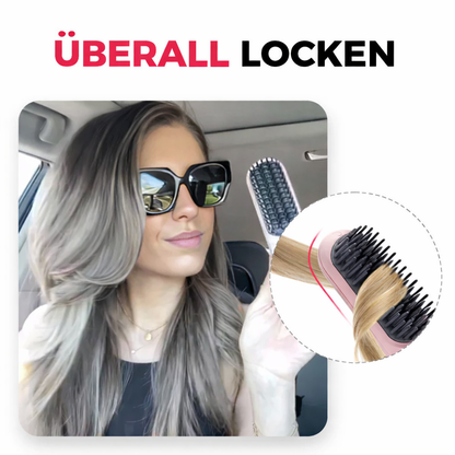Wireless Hair Straightening Brush | Effortless Shine & Style