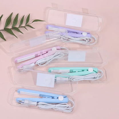 Compact Hair Styler | 2-in-1 Curling and Straightening Tool