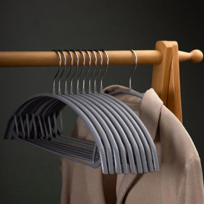 SilkGuard Premium Wardrobe Hangers | Set of 10