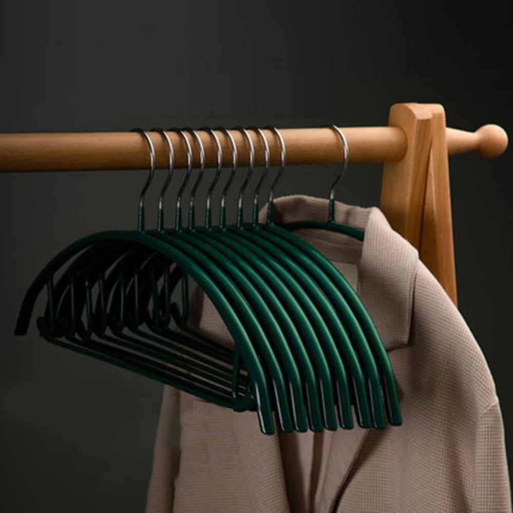 SilkGuard Premium Wardrobe Hangers | Set of 10
