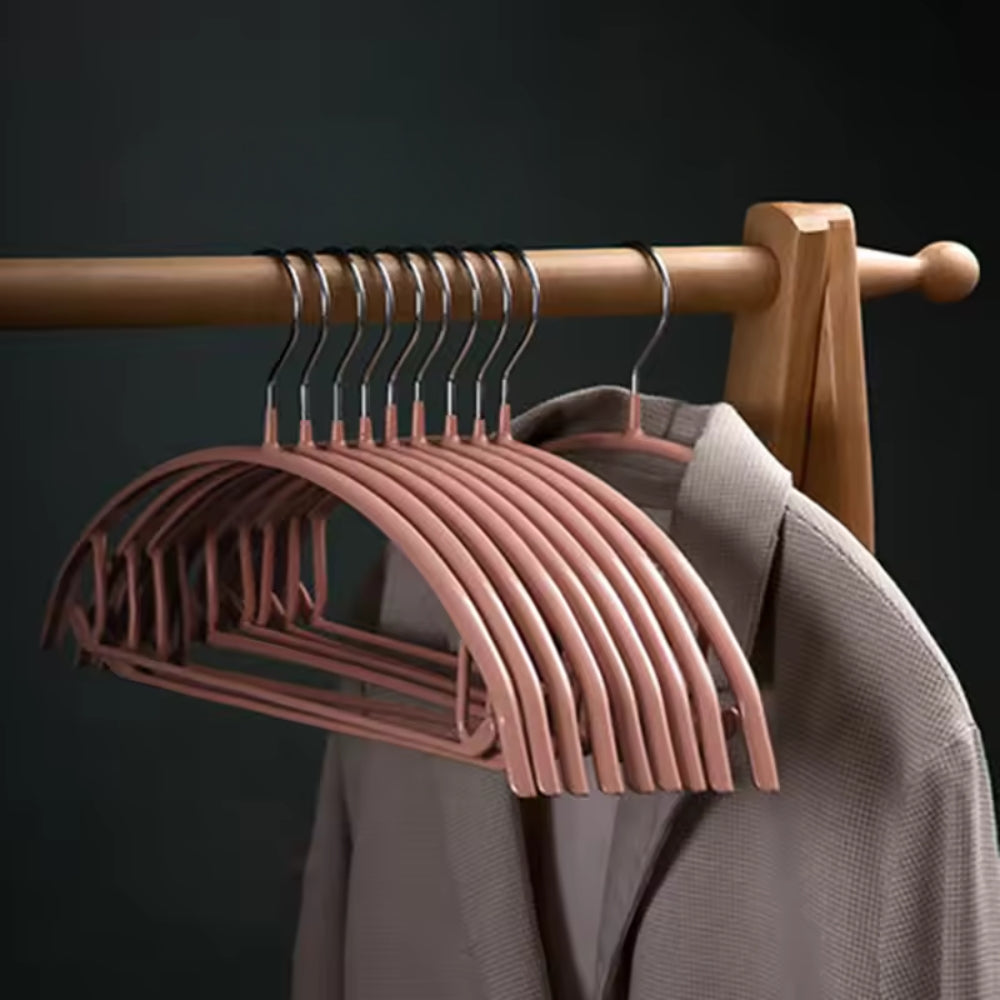 SilkGuard Premium Wardrobe Hangers | Set of 10