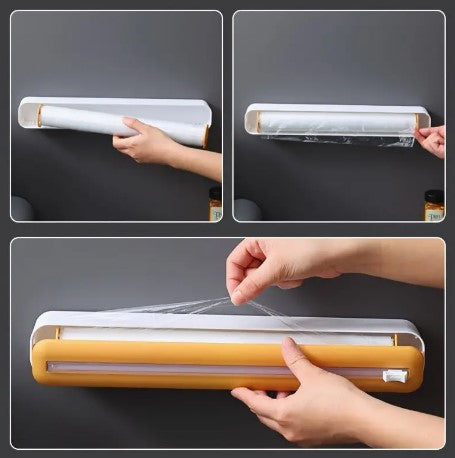 SleekWrap Cutter – Effortlessly Slice Perfect Portions Every Time