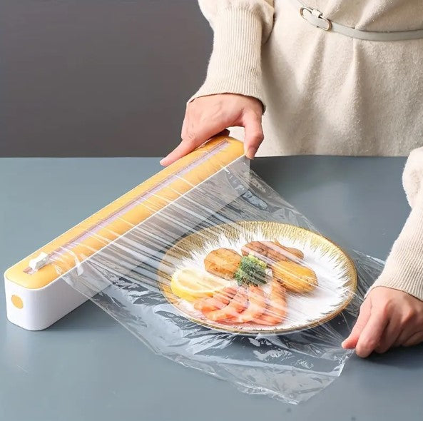 SleekWrap Cutter – Effortlessly Slice Perfect Portions Every Time